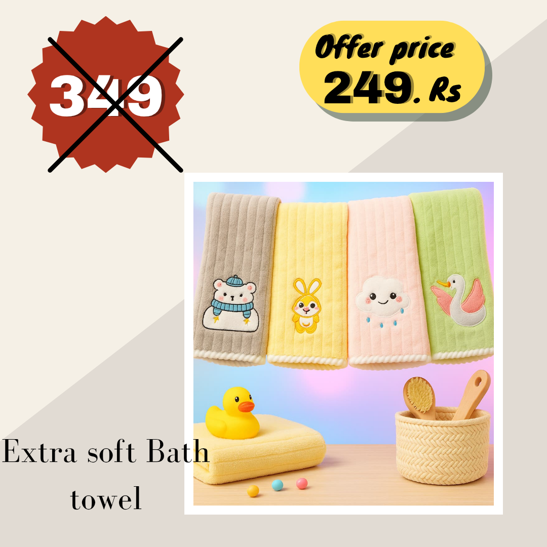 Extra soft baby Bath towel