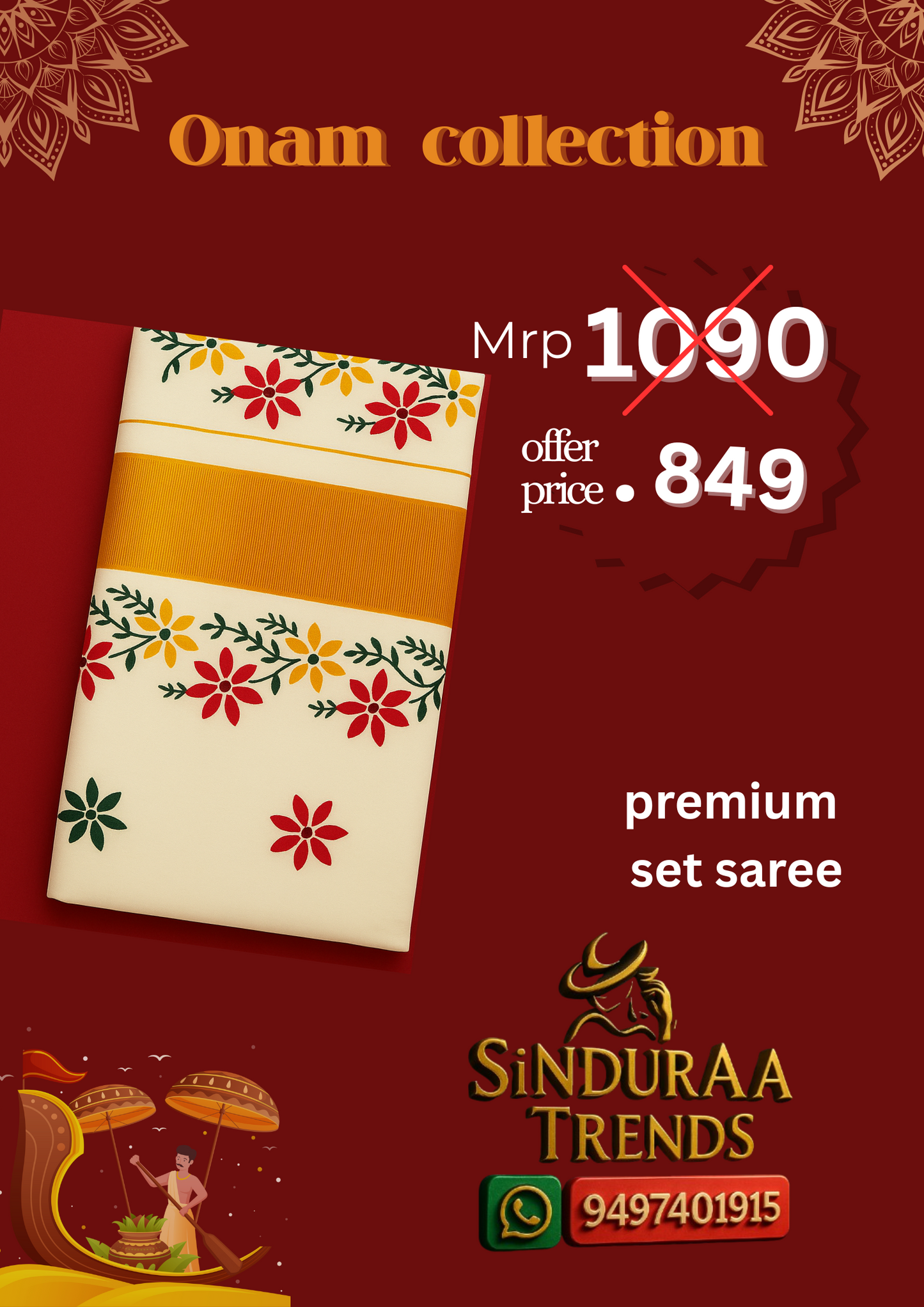 Premium set saree