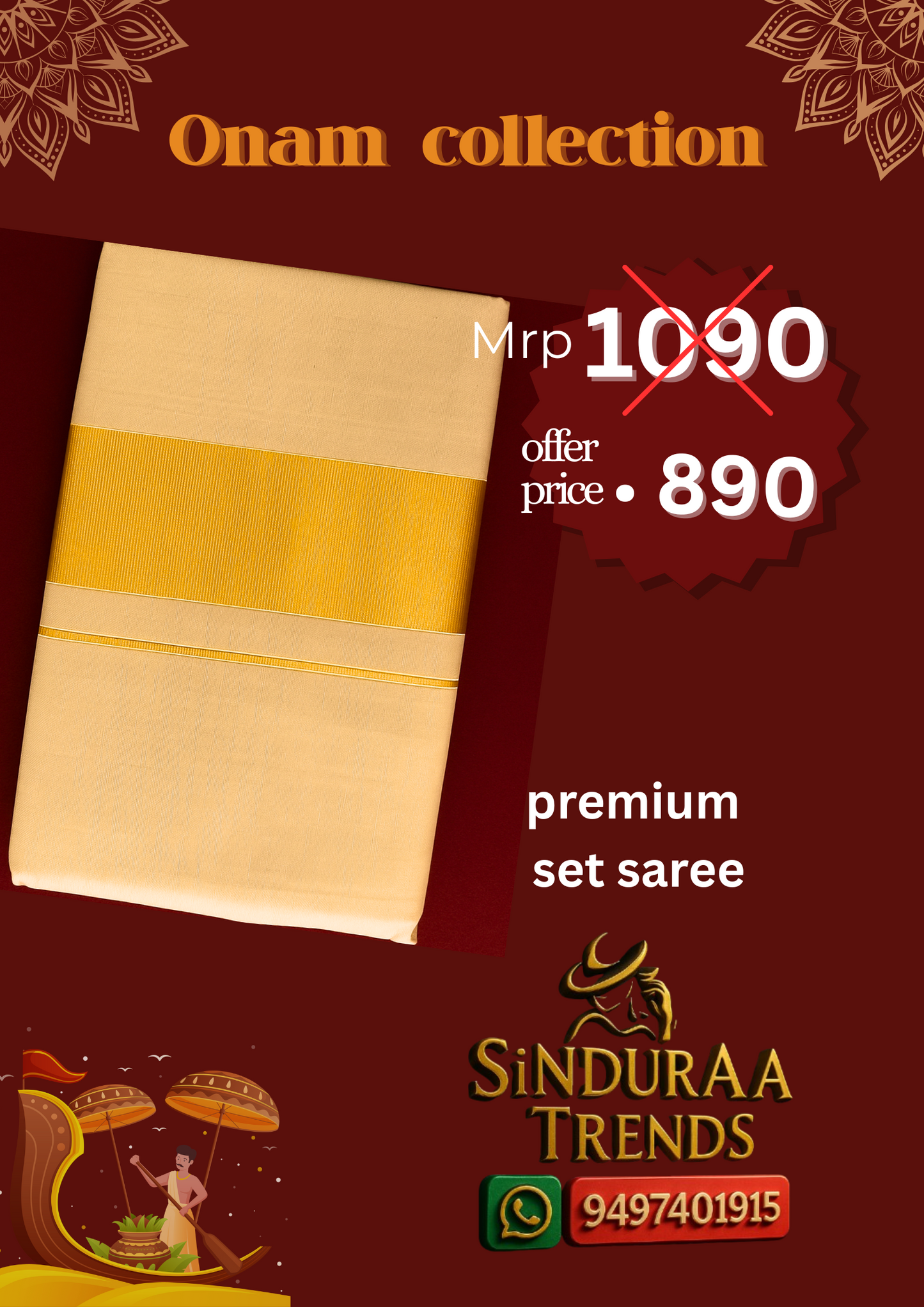 Premium set saree