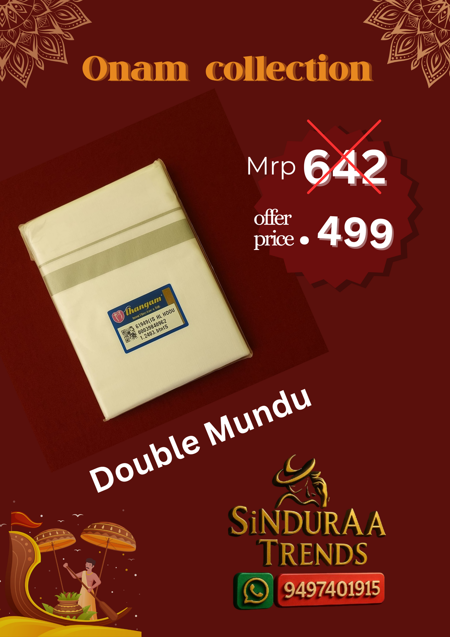 Double Mundu