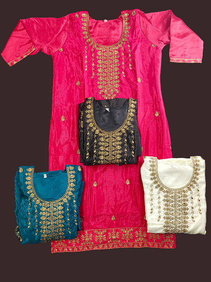 Premium kurtis. three peice set