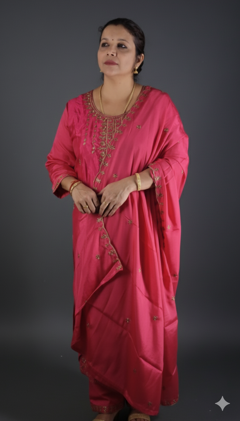 Premium kurtis. three peice set