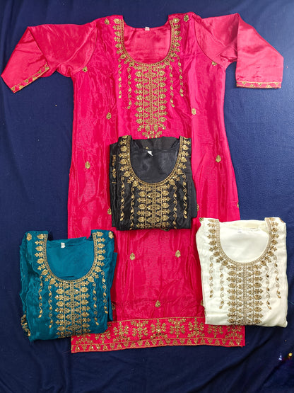 Premium kurtis. three peice set
