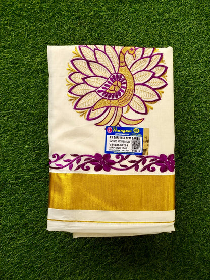 Premium Kerala set saree