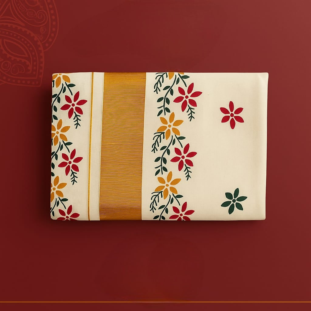 Kerala Set saree