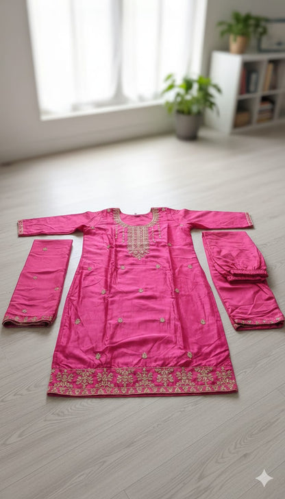 Premium kurtis. three peice set